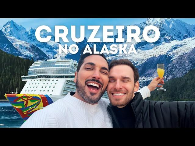 TOUR COMPLETO do NOSSO CRUZEIRO NO ALASKA