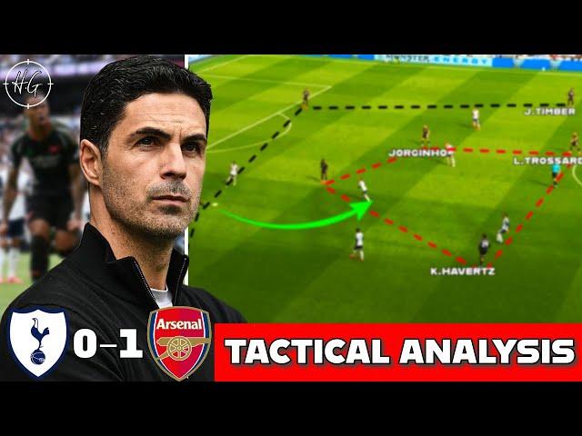 How Arteta ADAPTED Arsenal to OUTSMART Ange: Spurs 0-1 Arsenal Tactical Analysis