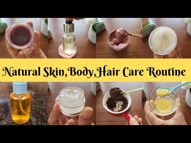 DIY 15 NATURAL SKINCARE,BODYCARE,HAIRCARE REMEDIES|2 INGREDIENTS ONLY|HOMEMADE SKINCARE ROUTINE|EASY