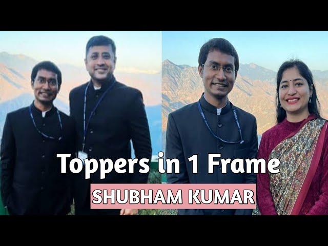 UPSC Toppers in 1 Frame with SHUBHAM KUMAR