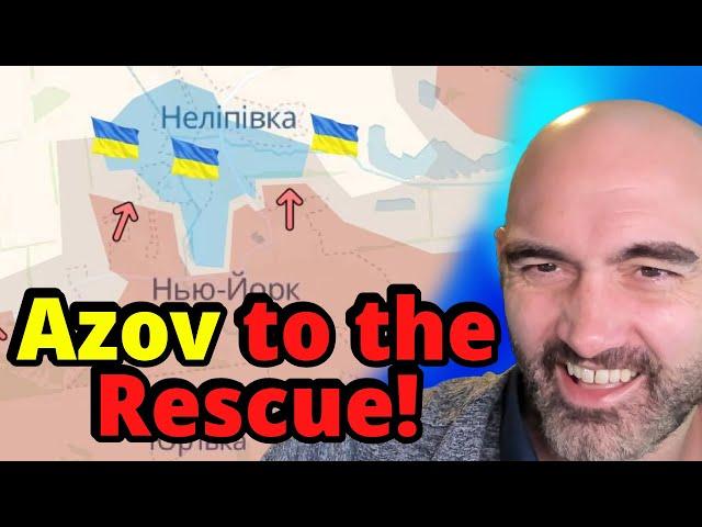 Azov Drives Russia BACK! Frees Trapped Ukr Soldiers!