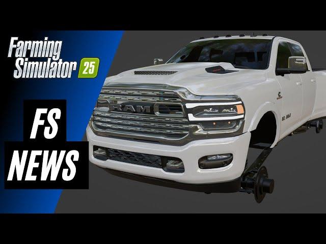 NEW Dodge Ram Pickup, Moss Valley Map, PLUS Ford F350!! | FS News