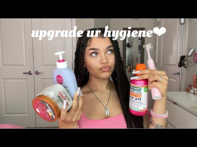 hygiene routine! how to upgrade ur hygiene || tips and advice for girls🩷 ft KIWIBIRD