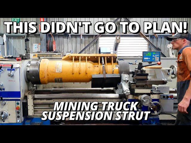 This Job DIDN’T Go As Planned! | CAT 777 Suspension Strut Repair