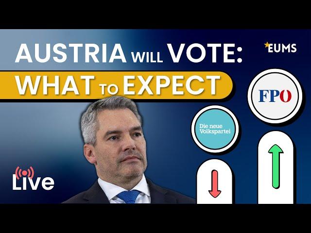 The upcoming Austrian elections, what to expect? Ft. Europe Elects