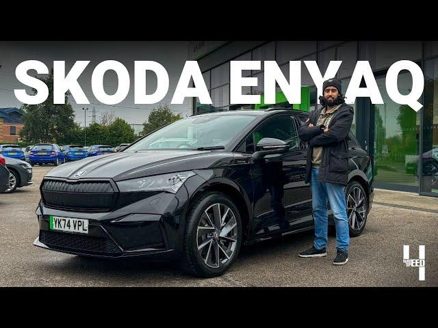 Skoda Enyaq 85x SportLine Plus Review | First Drive | Exterior and Interior Walkaroun