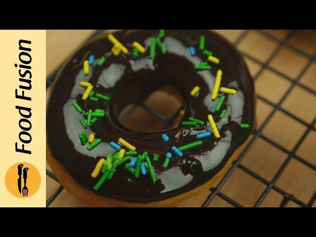 Homemade Chocolate Donuts Recipe | doughnut recipe  By Food Fusion