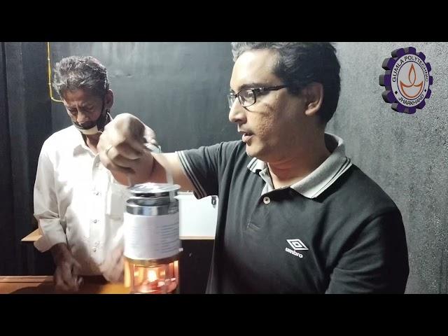 Gumla Polytechnic,Gumla-Training Video: Detection of Methane using flame safety lamp