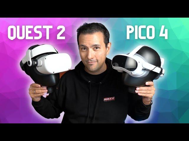 PICO 4 VS QUEST 2 - Lohnt sich die Pico 4 für Quest 2 Besitzer? Es kommt drauf an...