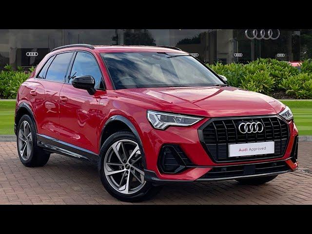 Approved Used - Audi Q3 Black Edition 35 TFSI S Tronic at Stafford Audi