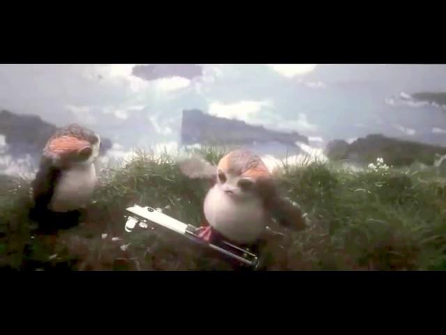 Porg Lightsaber | Leaked Deleted Scene | Star Wars | Episode VIII | The Last Jedi