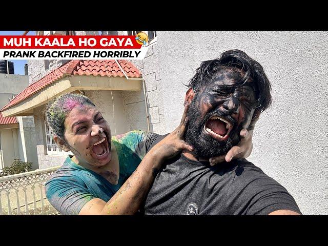 Muh Kaala - Holi Prank on Girlfriend Backfired Horribly | Gone Crazy