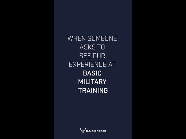 Join Us At Basic Military Training