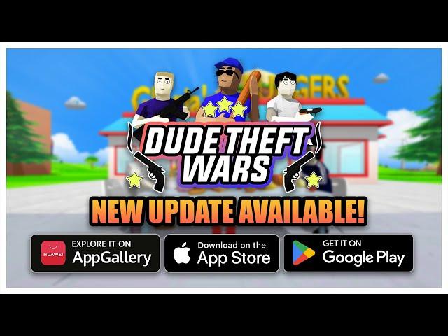 New Food Items, Secret Potions and Cloud Save Trailer | Dude Theft Wars New Update!