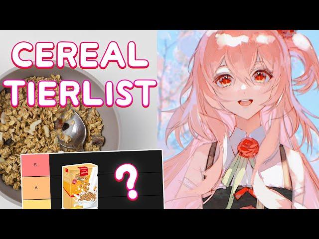 MAKING A CEREAL TIERLIST 【Handcam】【NIJISANJI EN | Rosemi Lovelock】