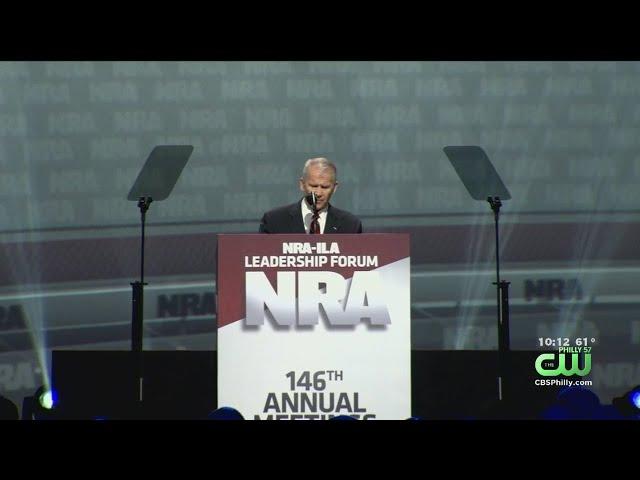 NRA President Oliver North Steps Down