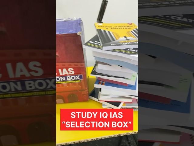 Study IQ IAS Books (Selection Box)  #studyiqupsc #upscbooks #iasbooks