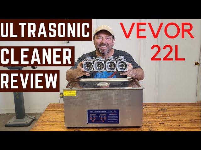 ULTRASONIC CLEANER VEVOR 22L UNBOXING AND REVIEW