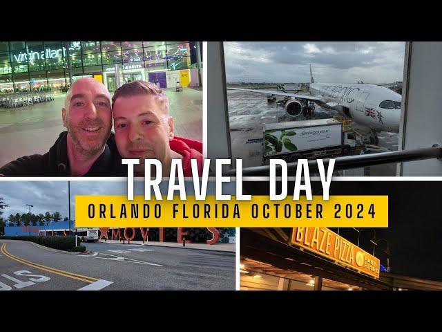 Orlando Travel Day | LHR to MCO  | All Star Movies Resort | Disney Springs | Blaze Pizza