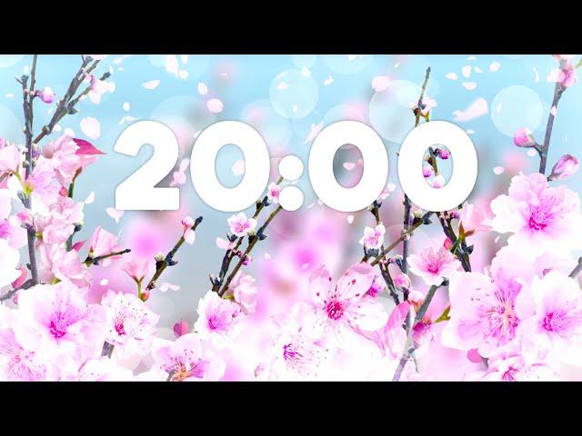 20 Minute Relaxing Spring Timer 