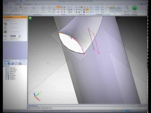 How to make DRILL 3D tutorial como hacer una broca 3D