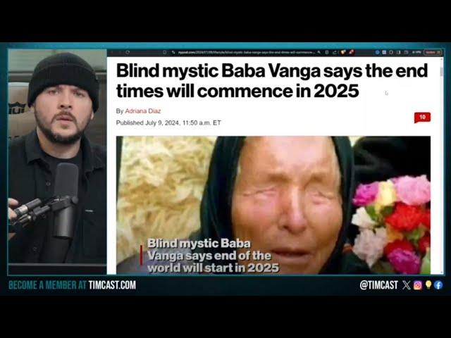 Baba Vanga Predicts THE APOCALYPSE Begins 2025 As World War 3 Will DEVASTATE Europe's Population