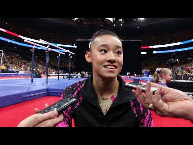 Interview: Leanne Wong - Day 1, 2018 US Championships