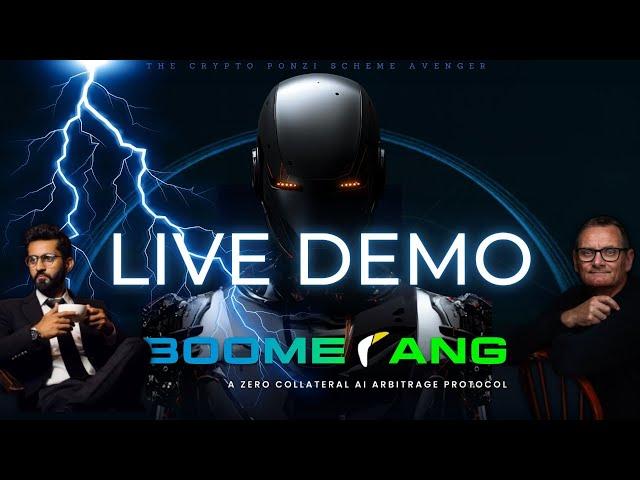 BOOMERANG  LIVE DEMO: Shavez Reveals the Ultimate Arbitrage Trading Scam!