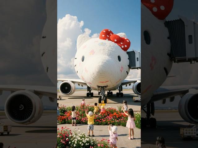The Hello Kitty airplane that everyone loves.