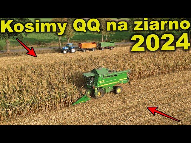 Koszenie kukurydzy na ziarno  2024 | Kolejny etap budowy wiaty | Kupiłem stal...| Intensywny czas.