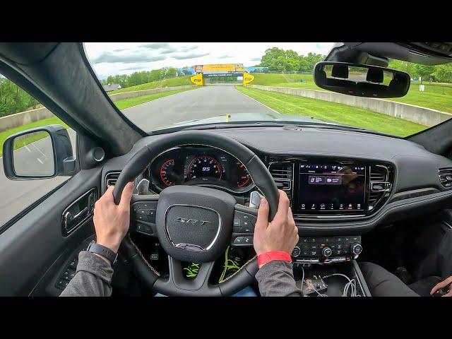 2024 Dodge Durango SRT 392 AlcHEMI - POV Track Drive (Road America)