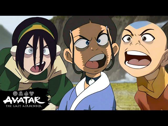 Team Avatar Fighting EACH OTHER For 22 Minutes Straight  | Avatar: The Last Airbender