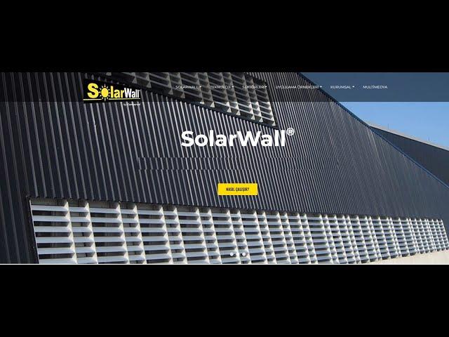 solarwall nedir havalandırma ısıtma soğutma sistemleri HVAC