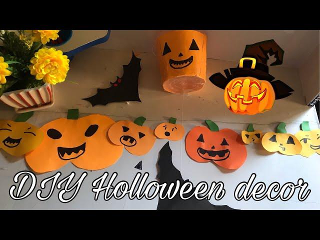 DIY Halloween decor tutorial