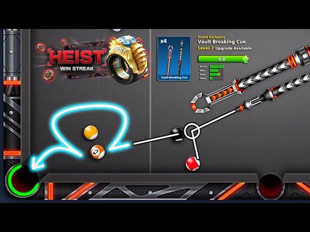 Most DANGEROUS ESCAPE in 8 Ball Pool - Heist Winstreak - Gaming With K