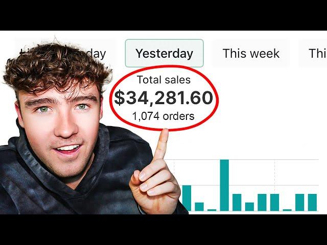 How I Made $34k in 24 Hours From Dropshipping