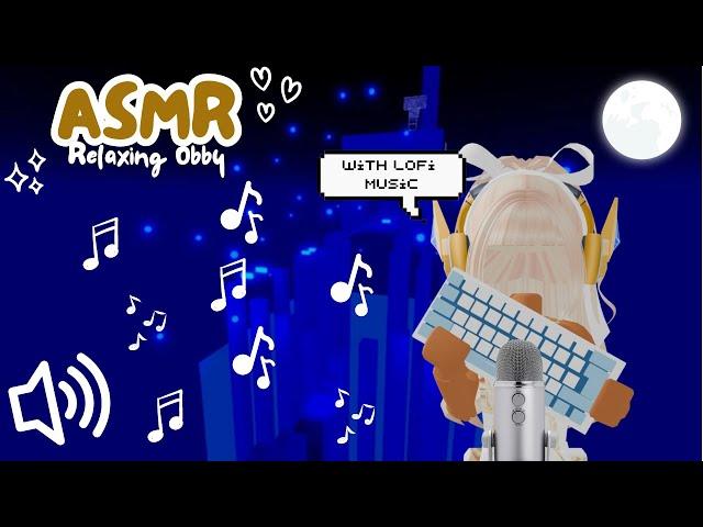 ROBLOX ASMR  Relaxing Obby, but its Keyboard ASMR