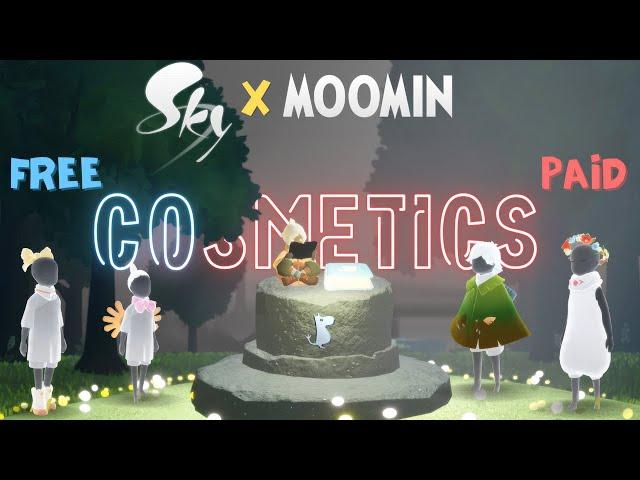 [BETA] Season of Moomin | Free VS Paid Cosmetics | Sky Cotl | Vizsky