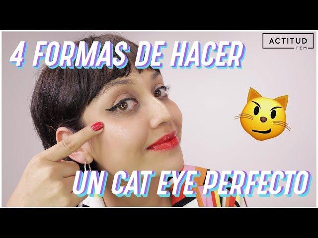 ¿Como hacerme un Cat Eye perfecto? | ActitudFem