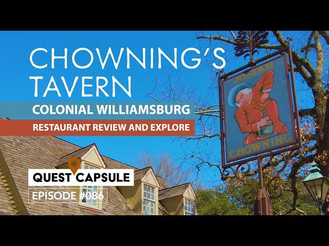 Chowning's Tavern - Colonial Williamsburg - Restaurant Review and FULL Inside Tour