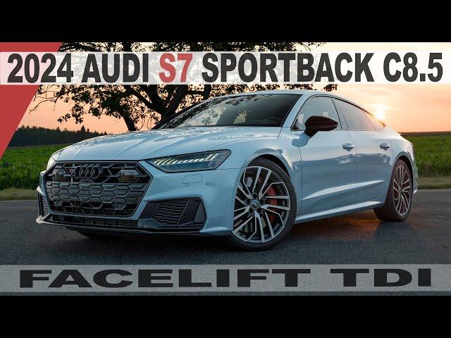 Okay, this is weird! 2024 AUDI S7 SPORTBACK FACELIFT V6 TDI - Why is this even called an S7?