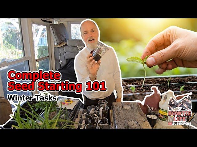 Seed Starting 101: Your Guide to Growing From Seed. Everything I Know About Seed Starting COMPLETE