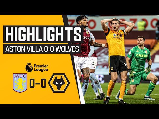 Stalemate at Villa Park | Aston Villa 0-0 Wolves | Highlights