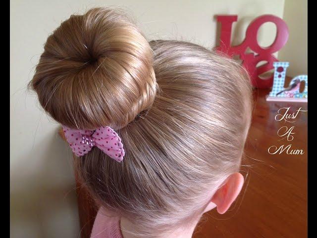 How To: Quick Donut Bun Hairstyle