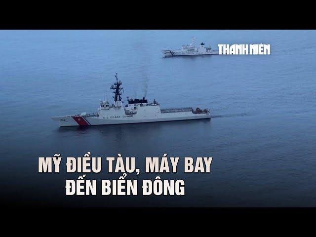 Tàu tuần duyên Mỹ lần đầu tập trận với lực lượng Philippines ở Biển Đông