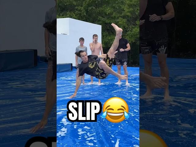 BE CAREFUL ️ IT’S SLIPPERY 