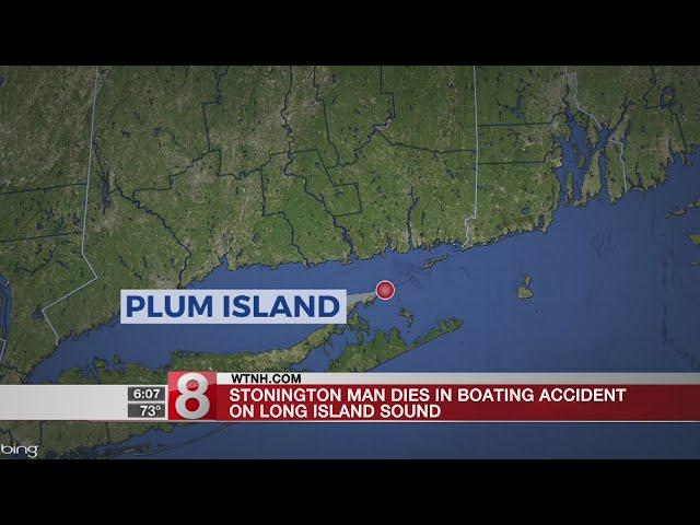 Stonington man dies in boating accident on Long Island Sound