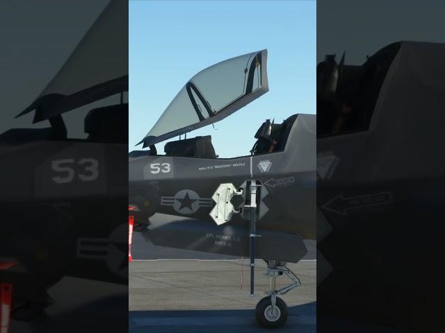 F-35b Best Pilot Call Sign ever MAJ R.K. "BRAZZERS" BRAZILE  #shorts #msfs2020