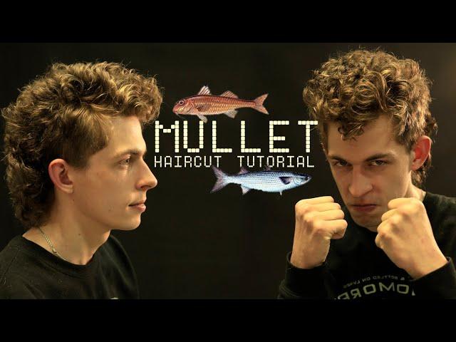 ️ MODERN QUIFF MULLET / haircut tutorial / men curly hair