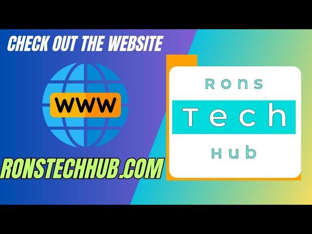 RonsTechHub & TLevel Resources Website | Free Resources & paid Resources